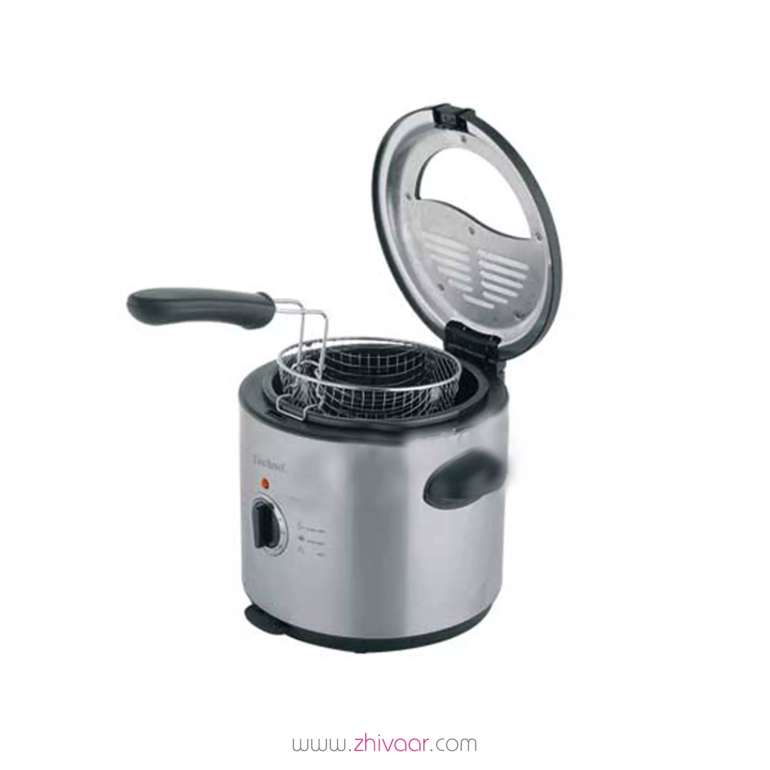 خرید سرخ کن تکنو مدل TE-450 رنگ استيل مشکي